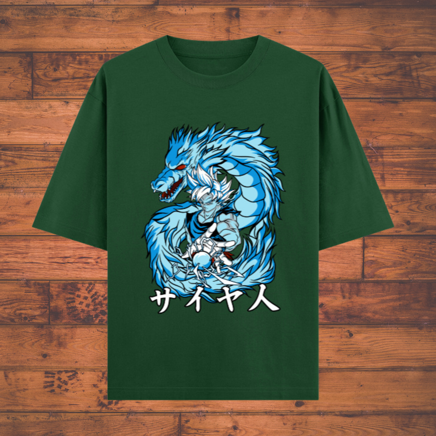 Saiyan Spirit Dragon Tee – Ultra Instinct Anime Edition Unisex Oversized Classic Anime T-Shirts