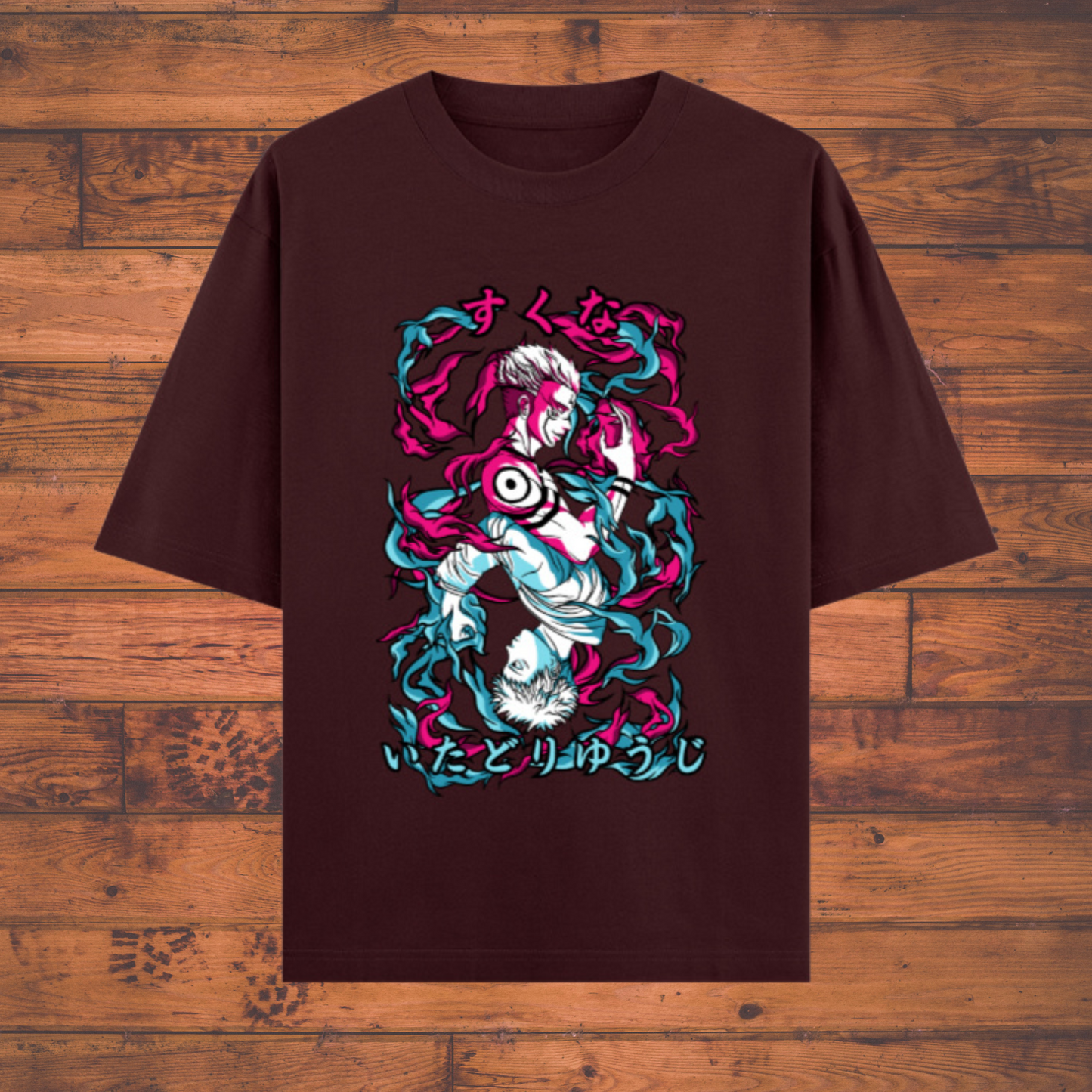 Anime T-Shirts | Sukuna vs Itadori | Merch Oversized Classic