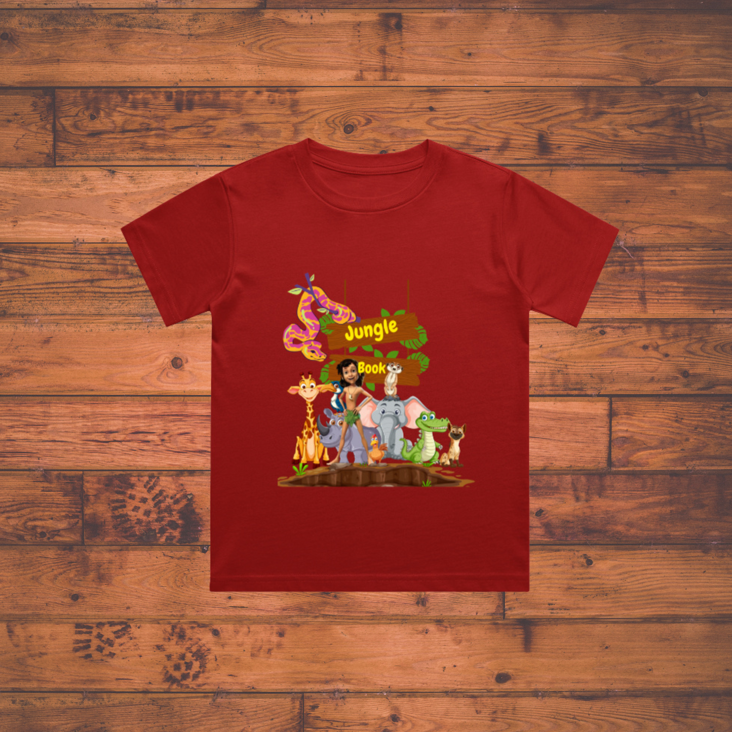 Jungle Adventure Tee Boy's Crew Neck T-Shirt