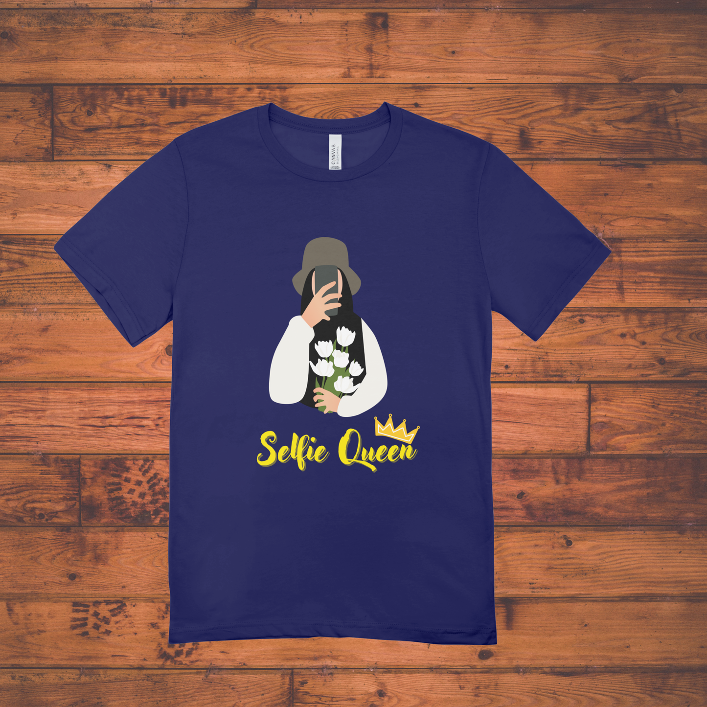 "Selfie Queen Tee – Strike a Pose in Style"
