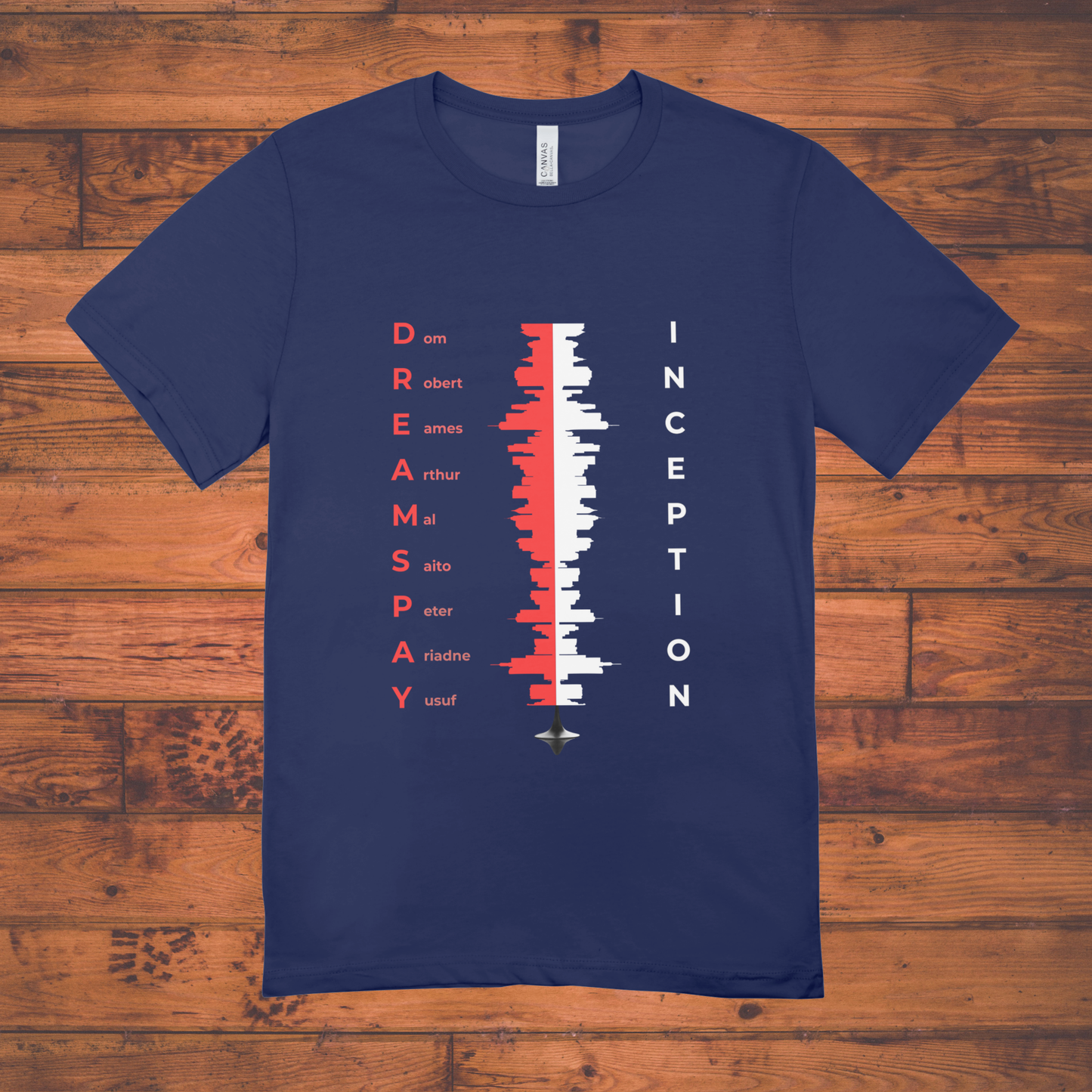 “Inception Tribute Tee” | Nolan’s Mind-Bending Masterpiece in Design