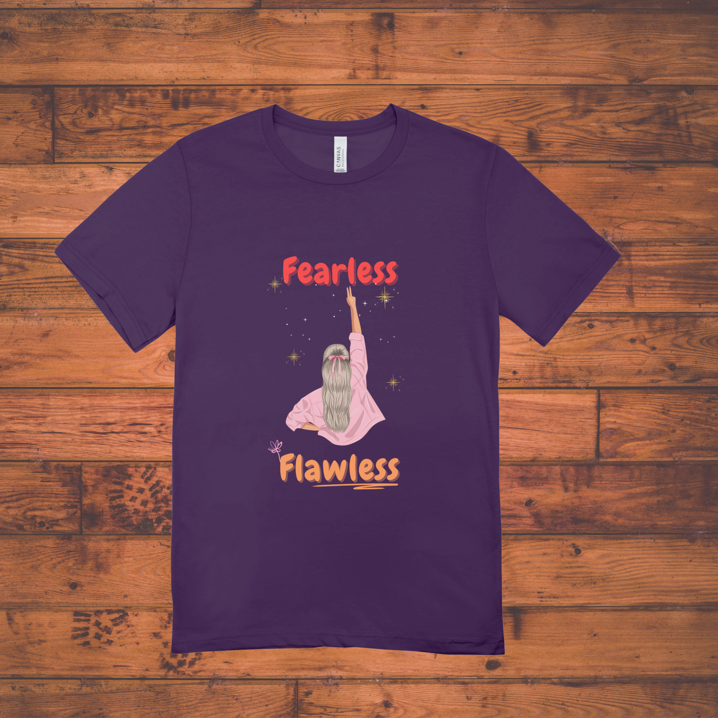 "Fearless & Flawless Tee – Own Your Power"