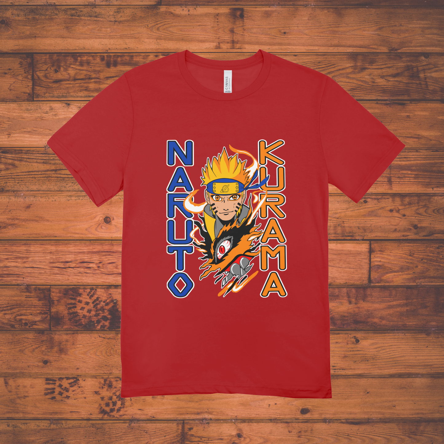 Naruto x Kurama T-Shirt – Unleash the Nine-Tails Power