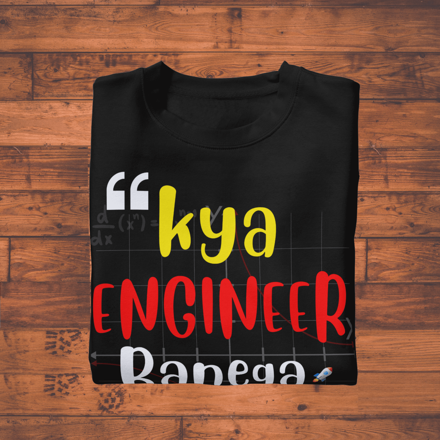 Kya Engineer Banega Re Tu? | Funny Desi Quote T-Shirt for Students & Engineers