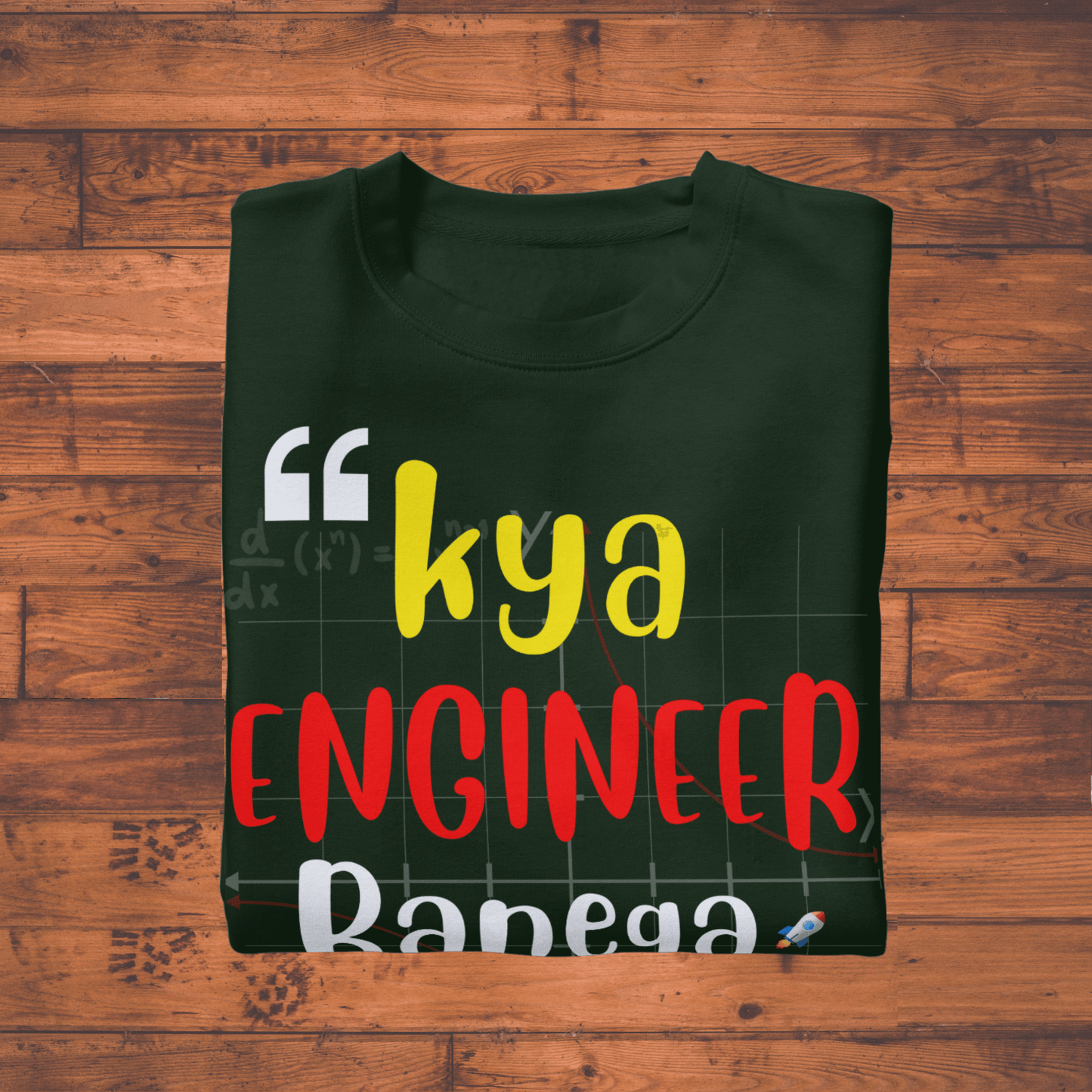 Kya Engineer Banega Re Tu? | Funny Desi Quote T-Shirt for Students & Engineers