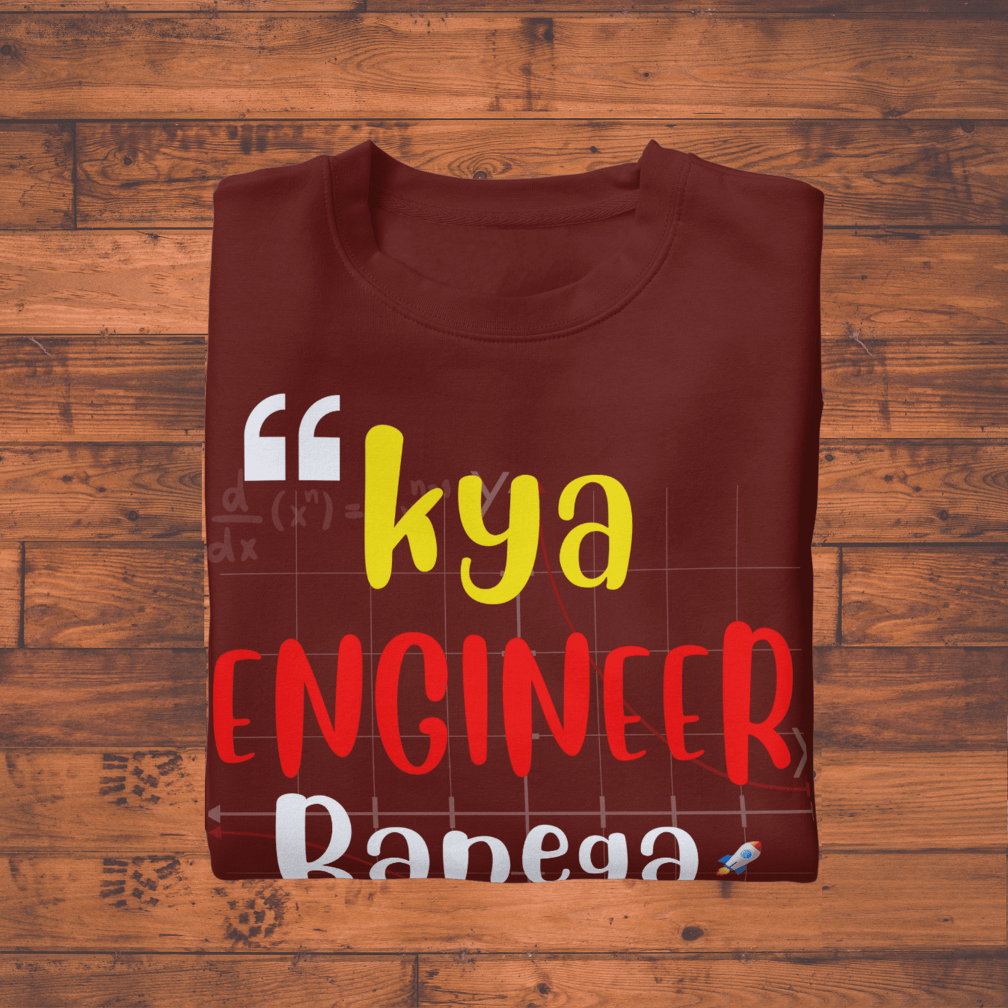 Kya Engineer Banega Re Tu? | Funny Desi Quote T-Shirt for Students & Engineers