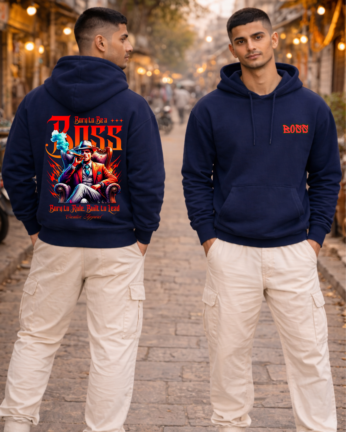 Boss-Unisex Adults Hoodie