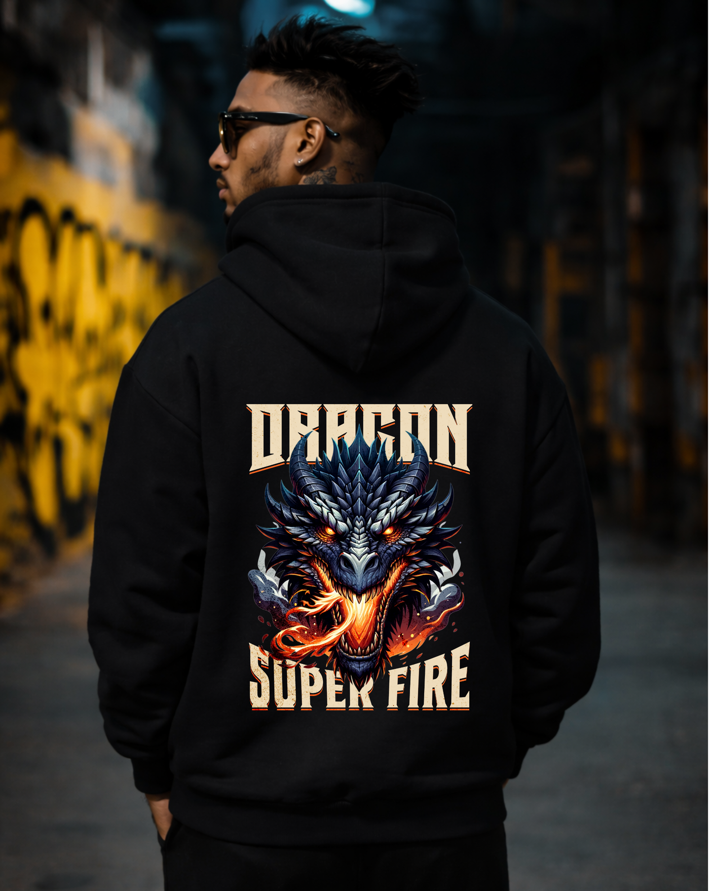 Dragon-Unisex Adults Hoodie
