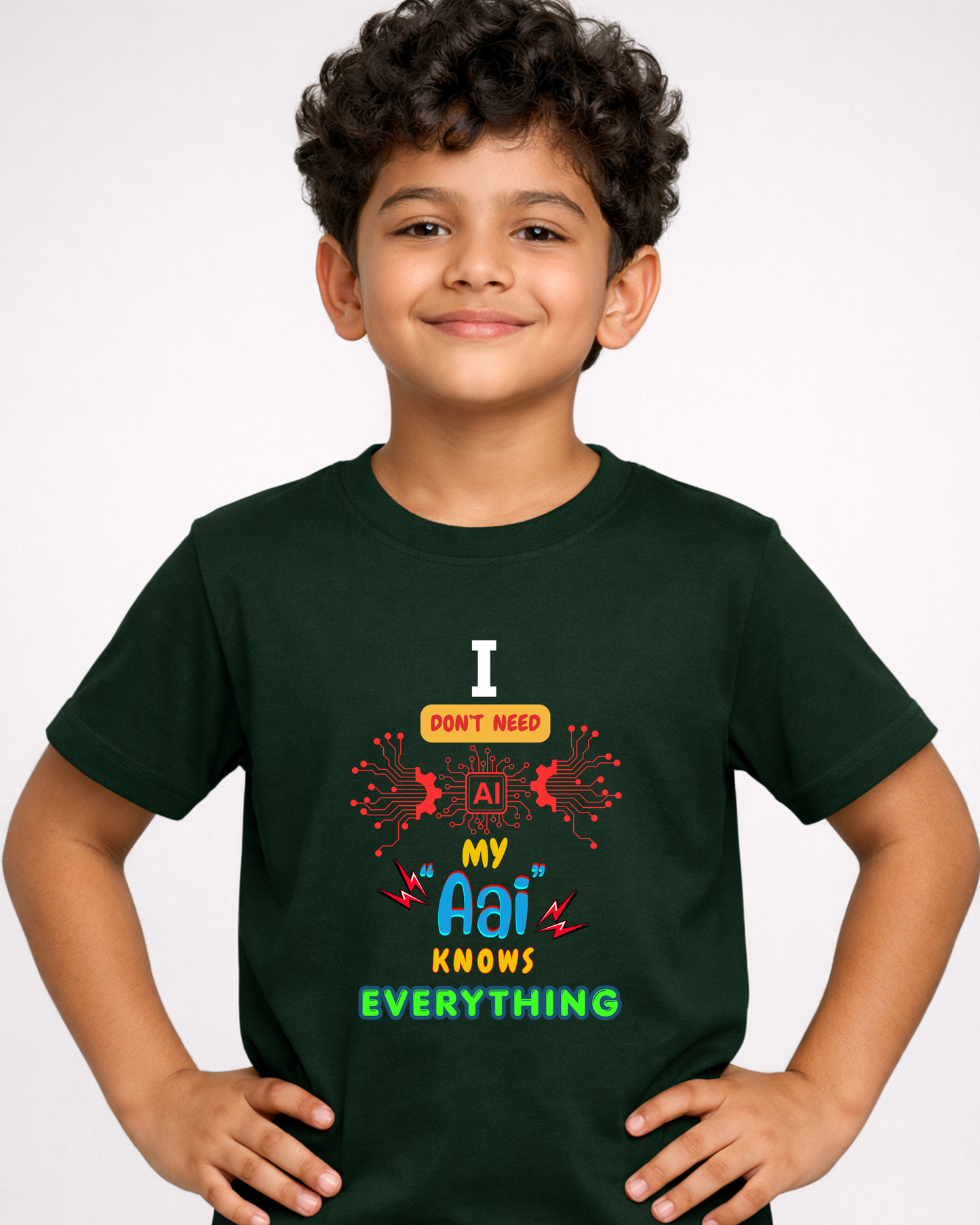 I Don't Need AI-Unisex Kids T-Shirt