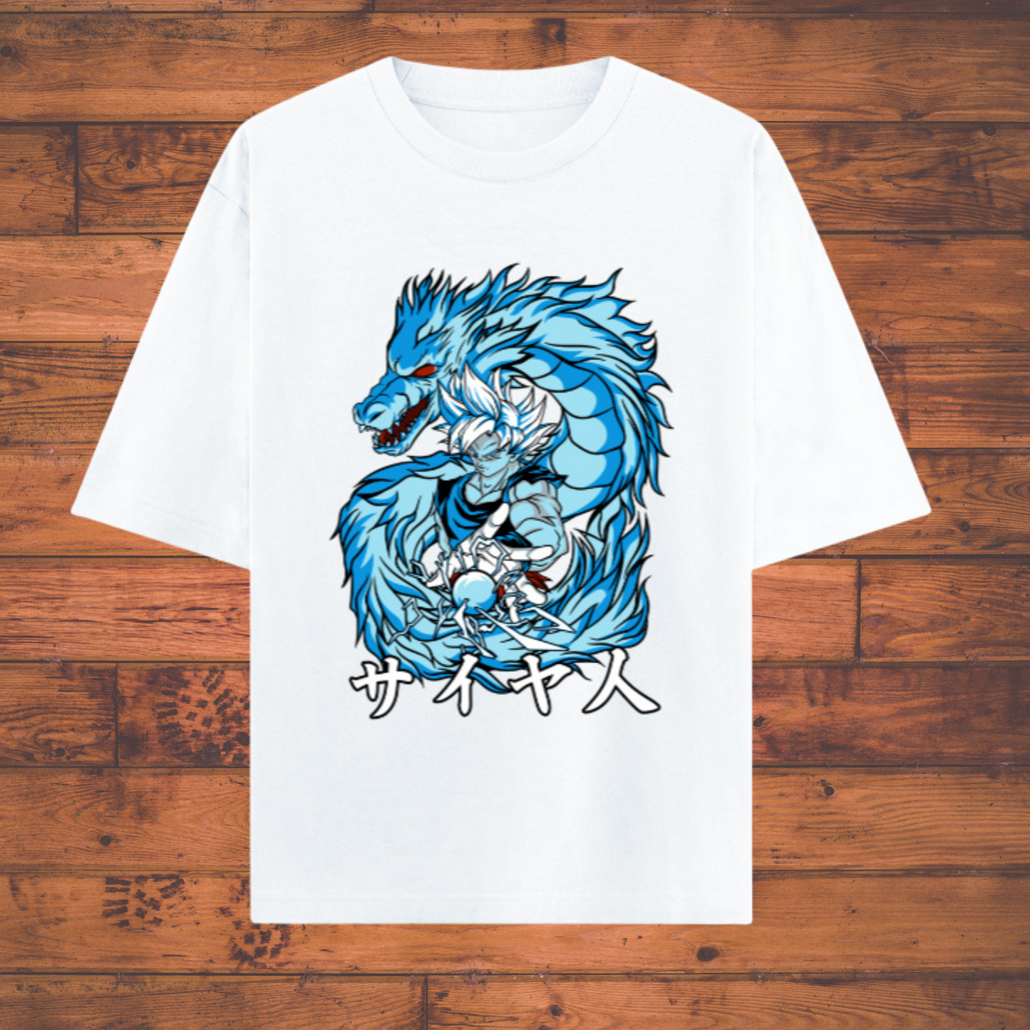 Saiyan Spirit Dragon Tee – Ultra Instinct Anime Edition  Unisex Oversized Classic Anime T-Shirts