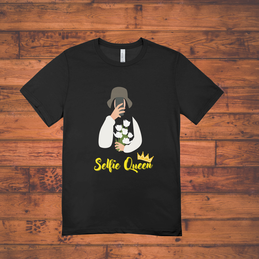 "Selfie Queen Tee – Strike a Pose in Style"