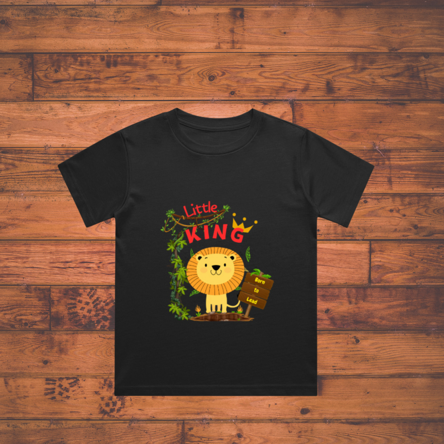 "Little King – Born to Lead Kids' Tee"