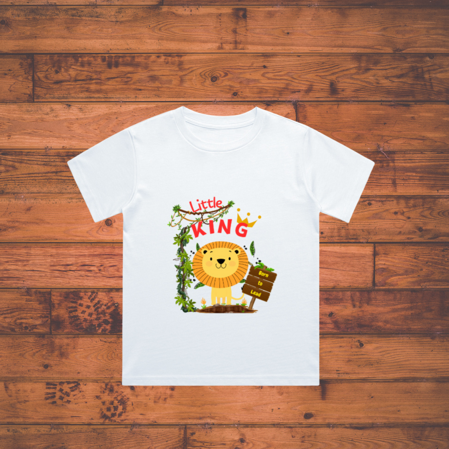 "Little King – Born to Lead Kids' Tee"