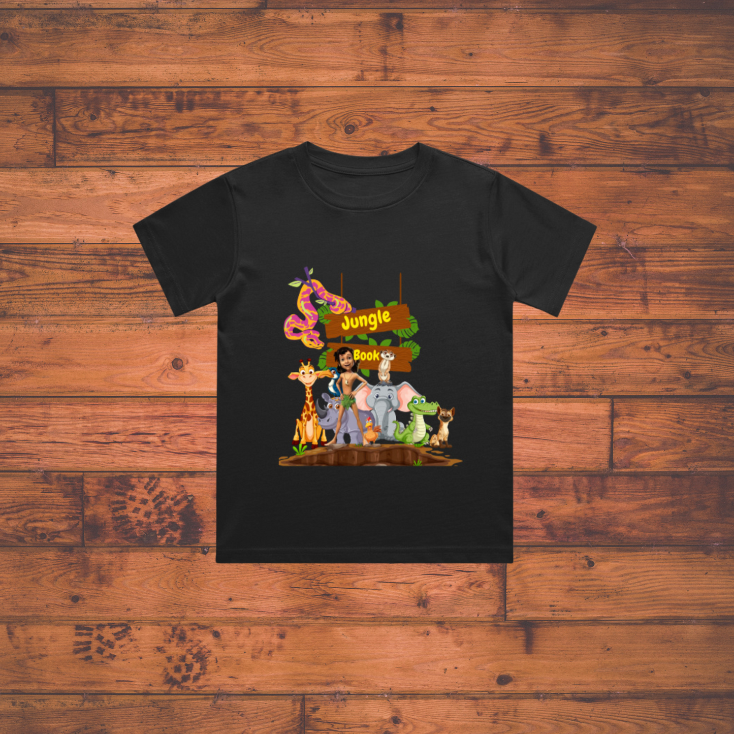 Jungle Adventure Tee Boy's Crew Neck T-Shirt