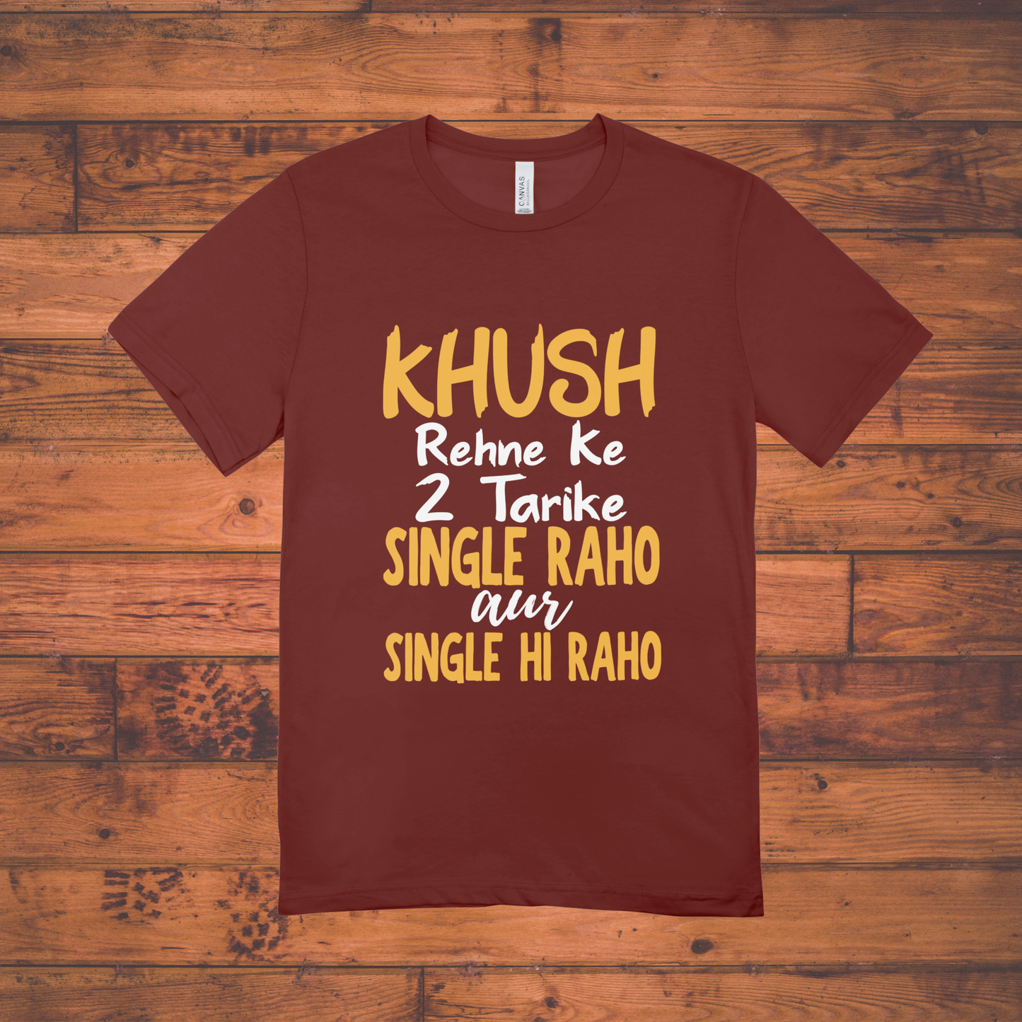 "Khush Rehne Ke 2 Tarike" –  Unisex Classic Crew T-Shirt