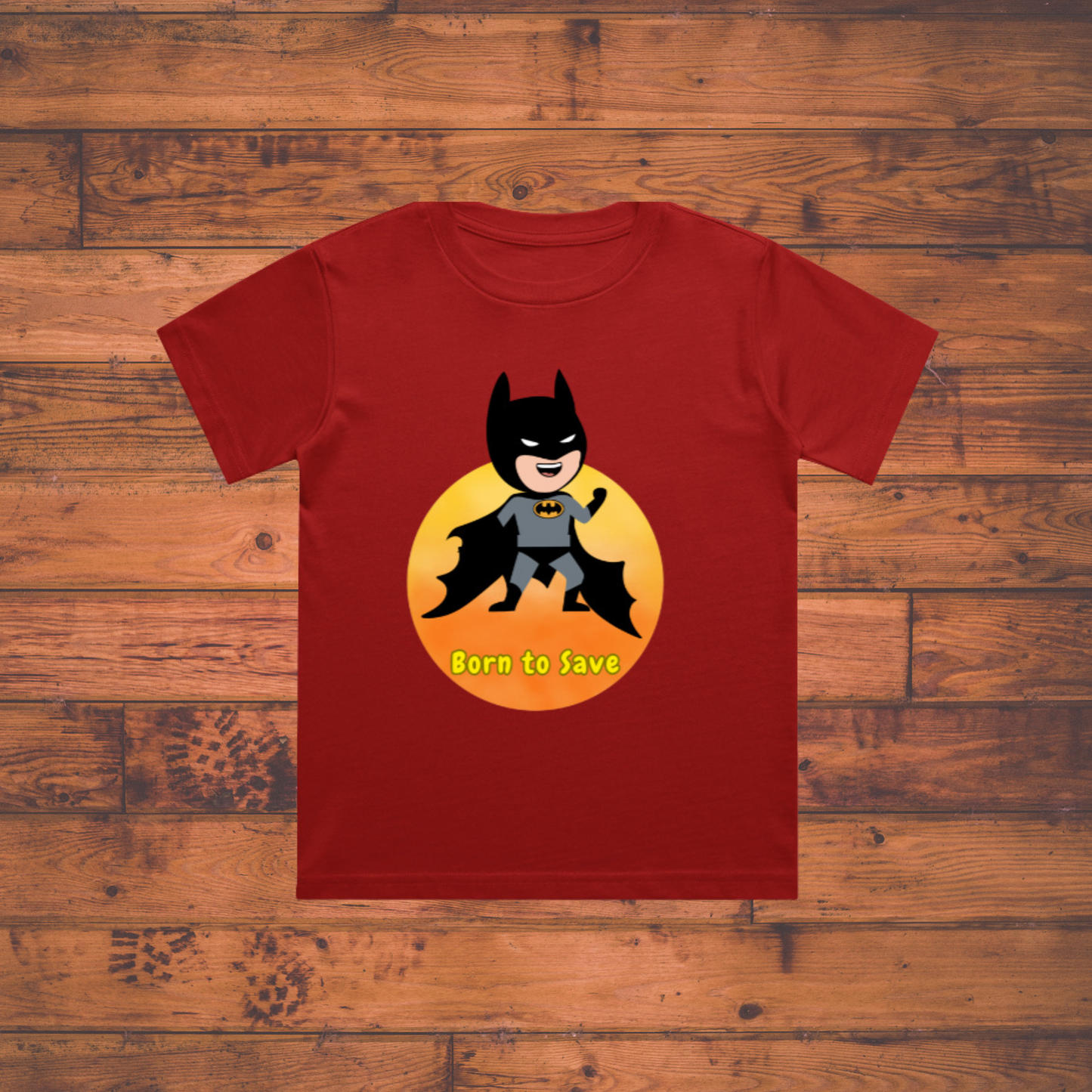 "Born to Save" Super Kid Tee – For the Little Hero in Action!