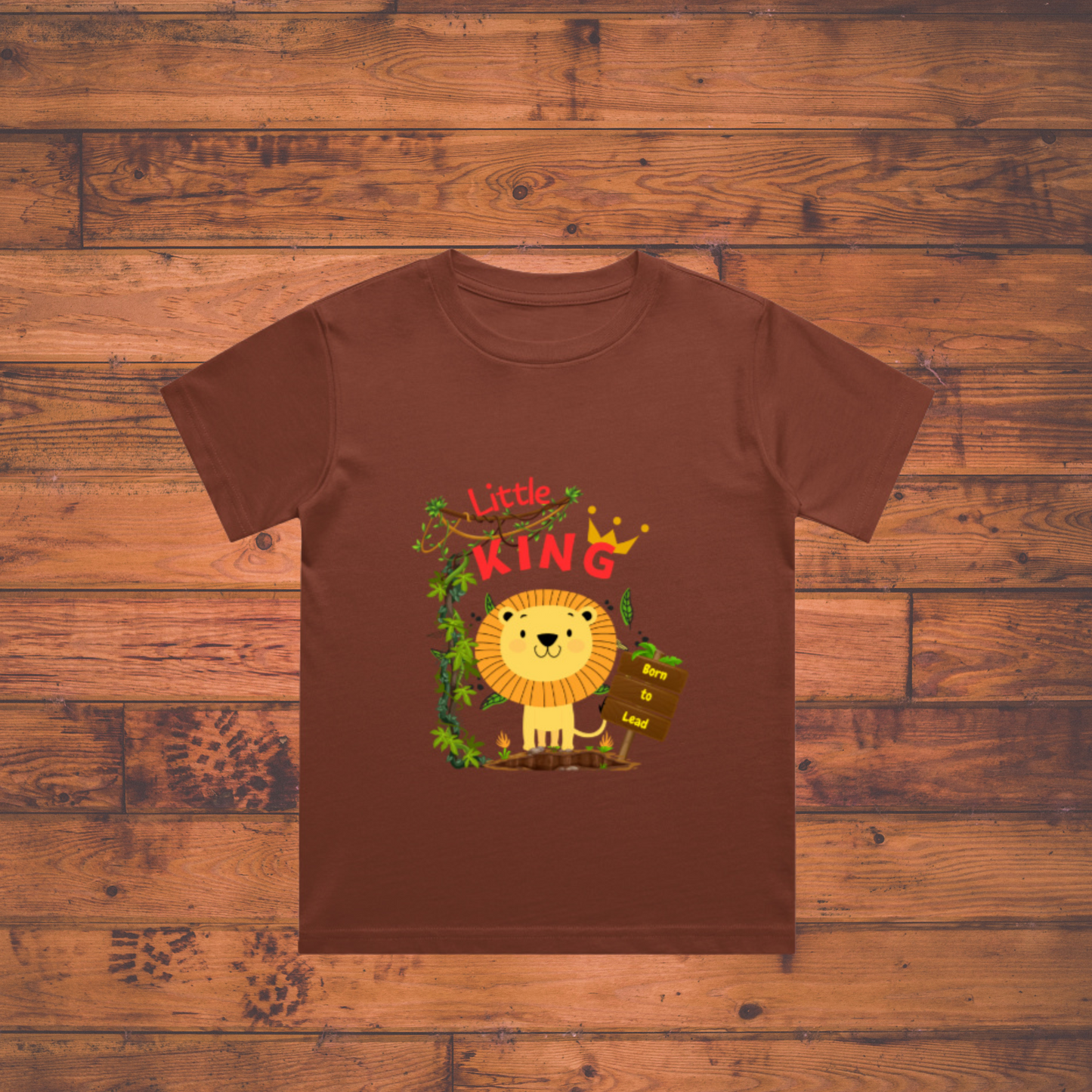 "Little King – Born to Lead Kids' Tee"