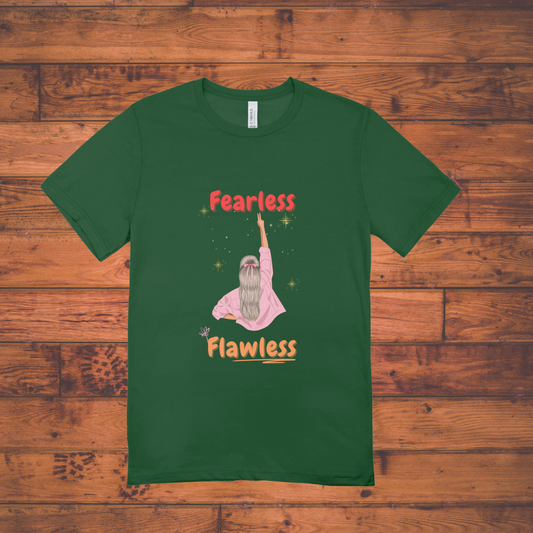 "Fearless & Flawless Tee – Own Your Power"