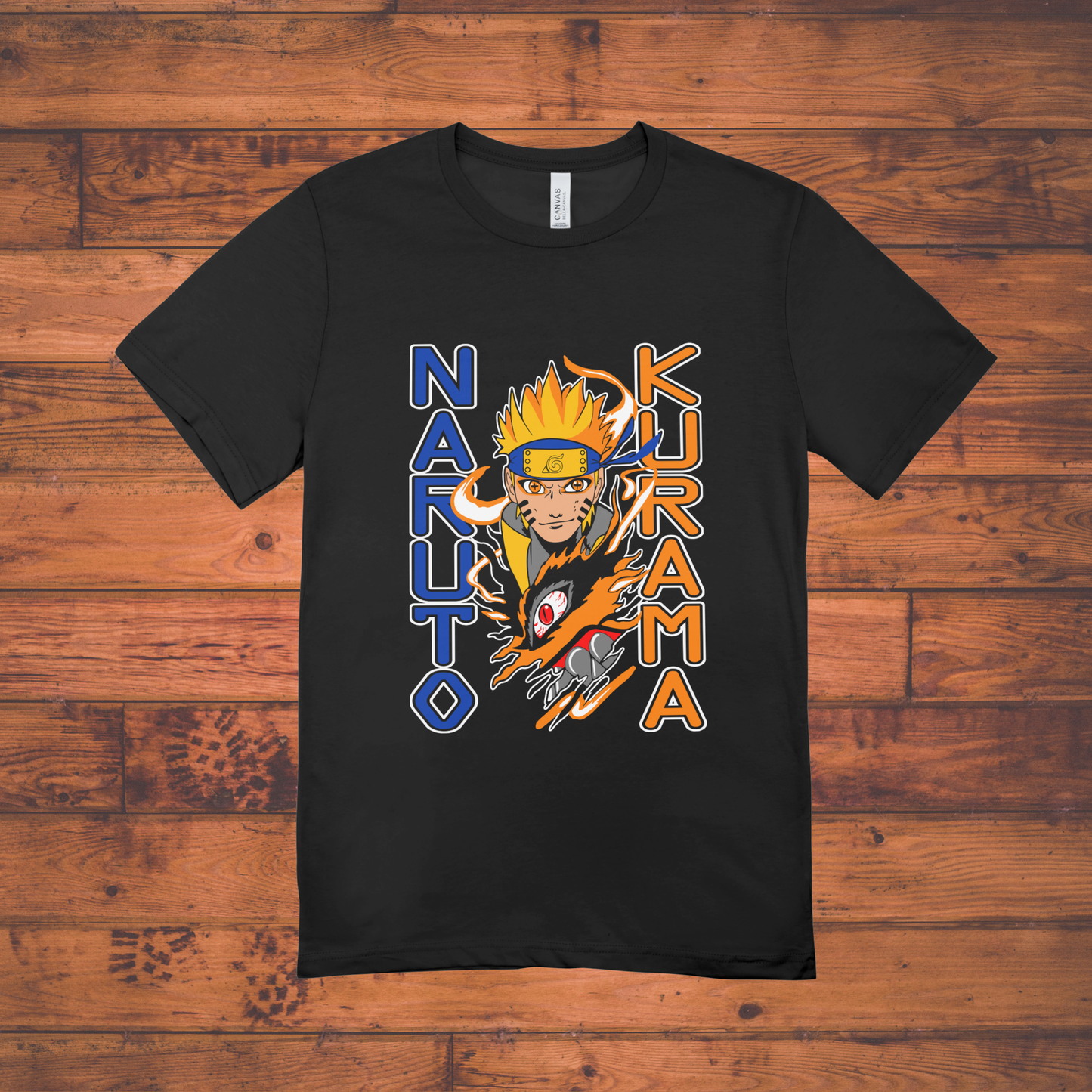 Naruto x Kurama T-Shirt – Unleash the Nine-Tails Power