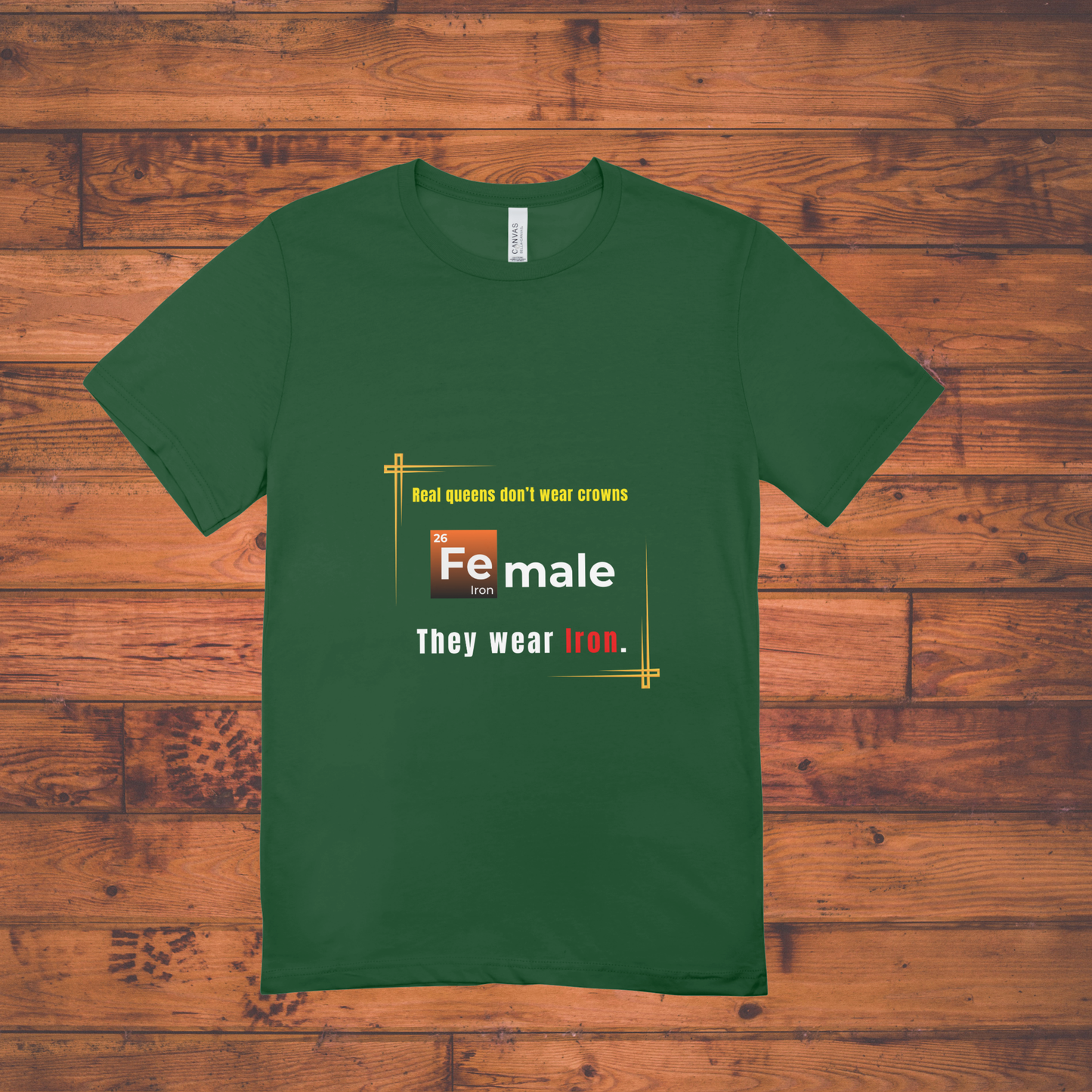 FeMale Power Tee – Real Queens Wear Iron T-Shirt