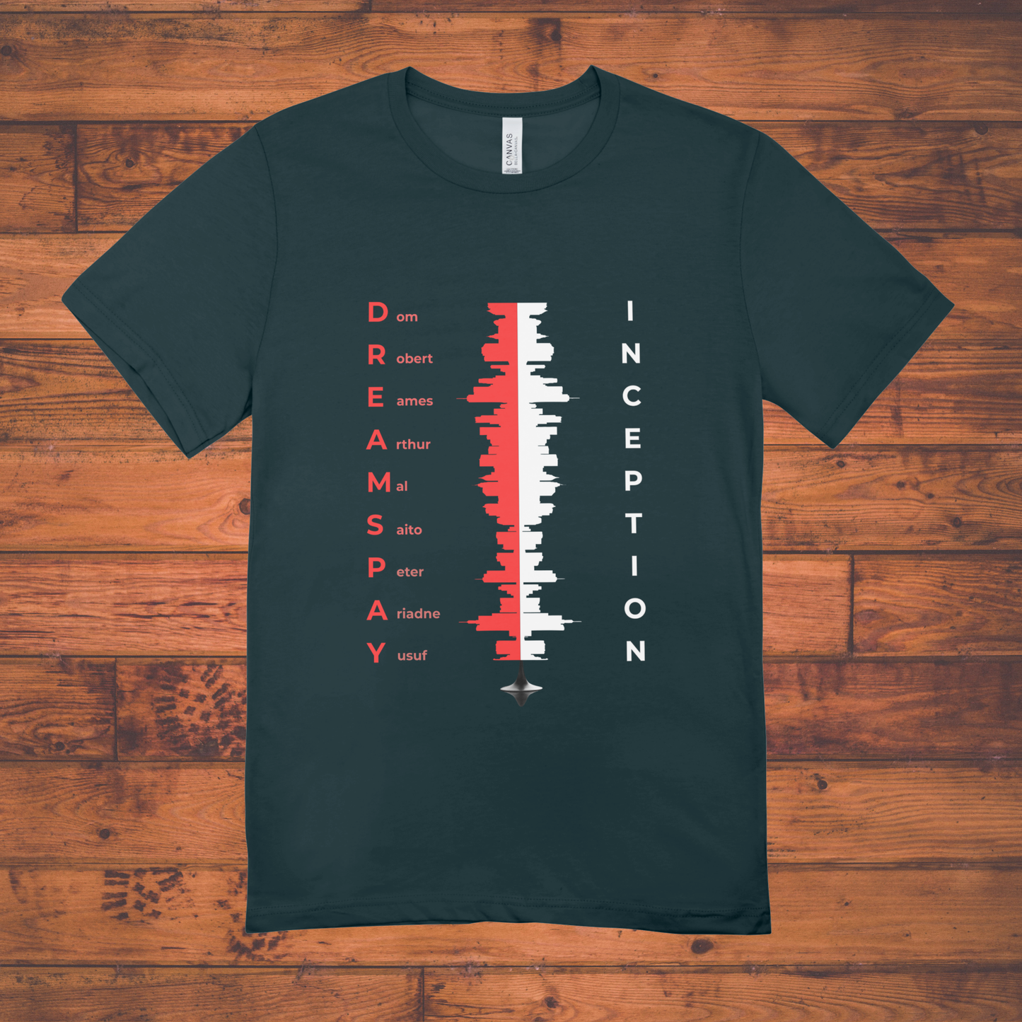 “Inception Tribute Tee” | Nolan’s Mind-Bending Masterpiece in Design