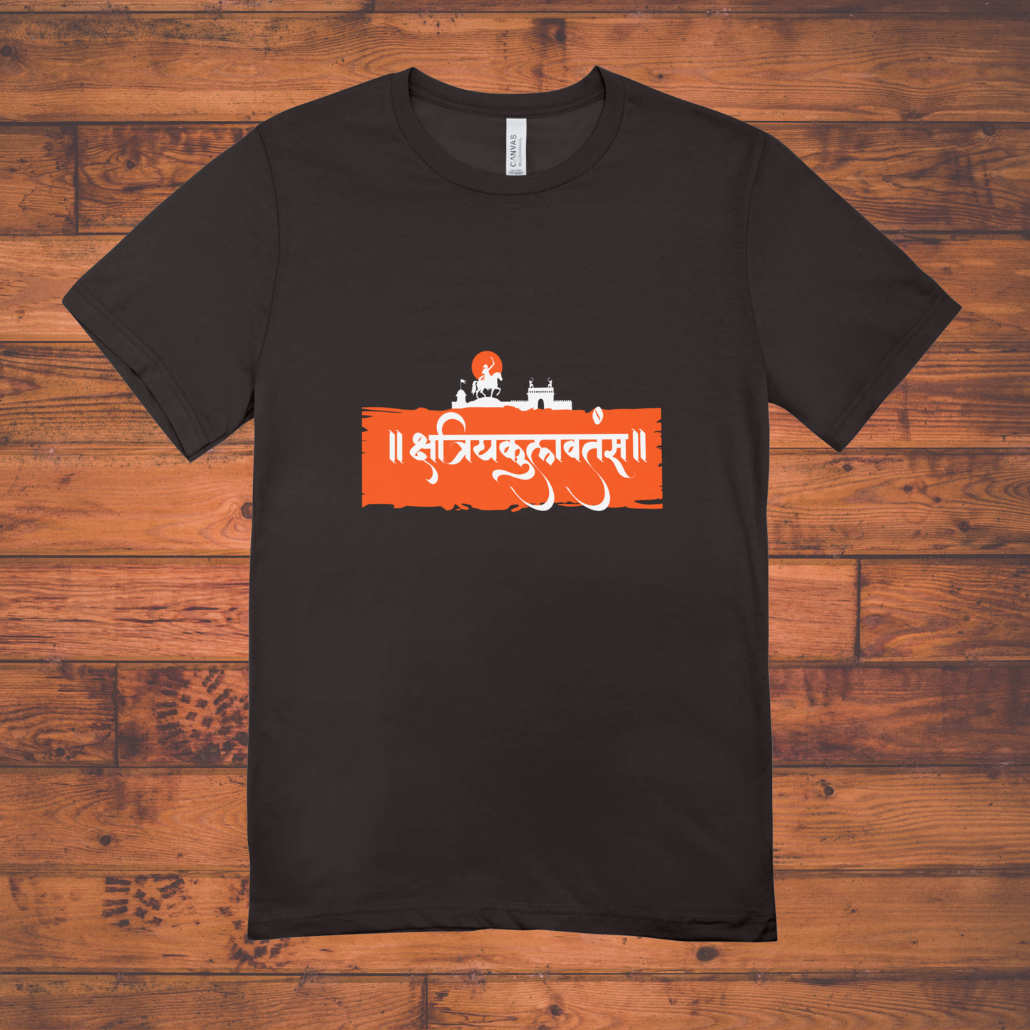 "क्षत्रियकुलावतंस" – Chhatrapati Shivaji Maharaj Inspired T-Shirt | Marathi Heritage Series
