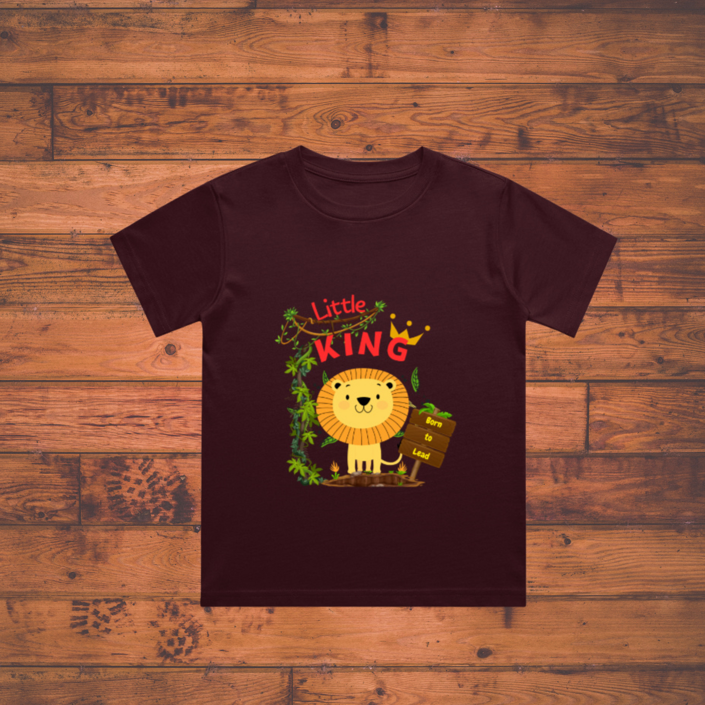 "Little King – Born to Lead Kids' Tee"