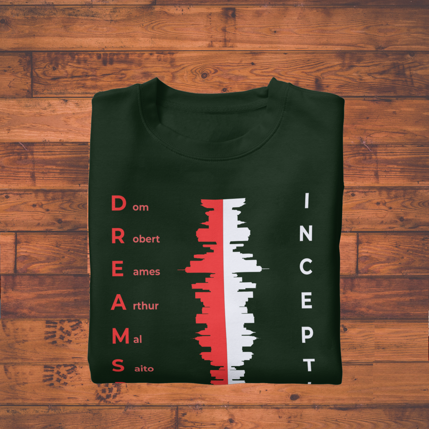 “Inception Tribute Tee” | Nolan’s Mind-Bending Masterpiece in Design