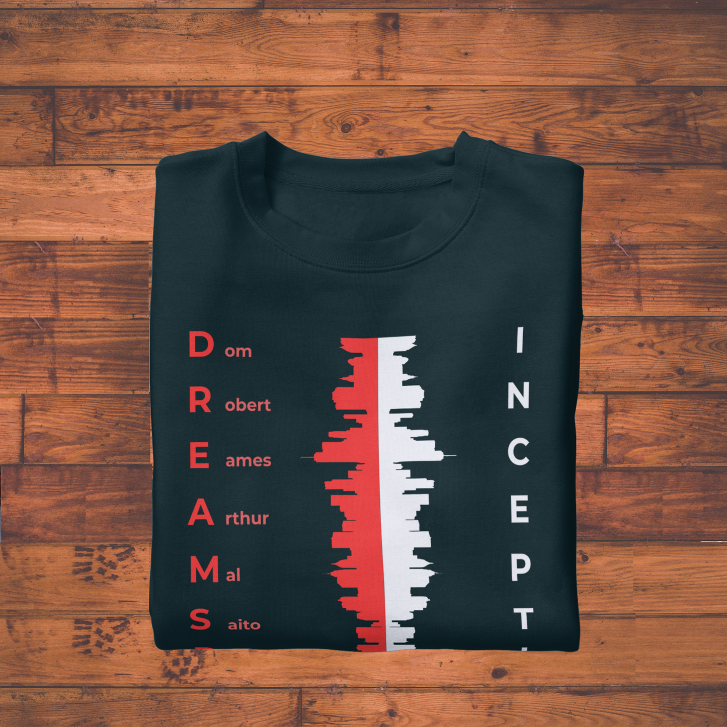 “Inception Tribute Tee” | Nolan’s Mind-Bending Masterpiece in Design