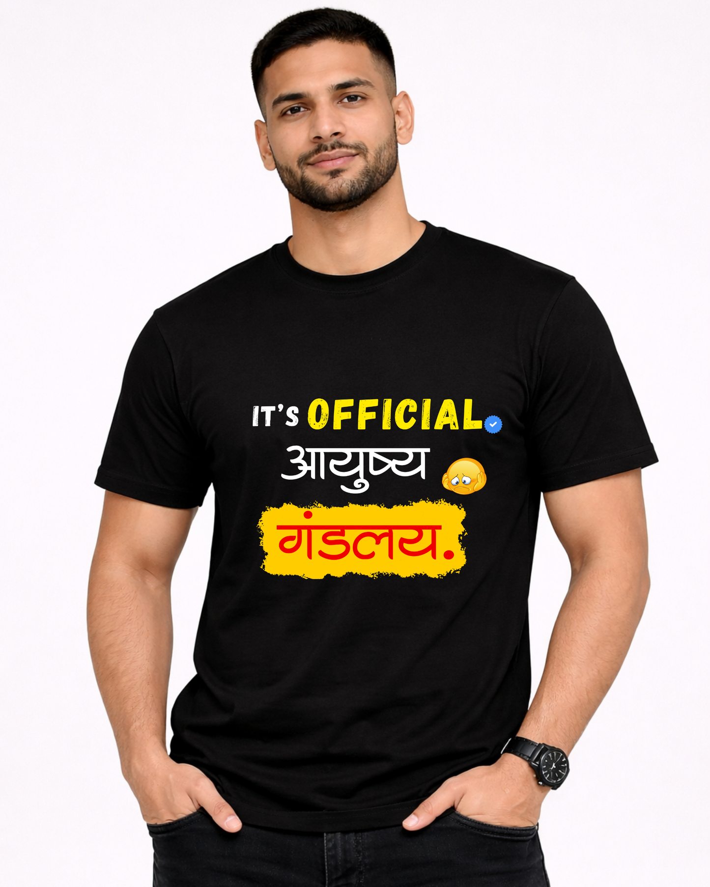 Aayushya Gandlay-Unisex Adults T-shirt