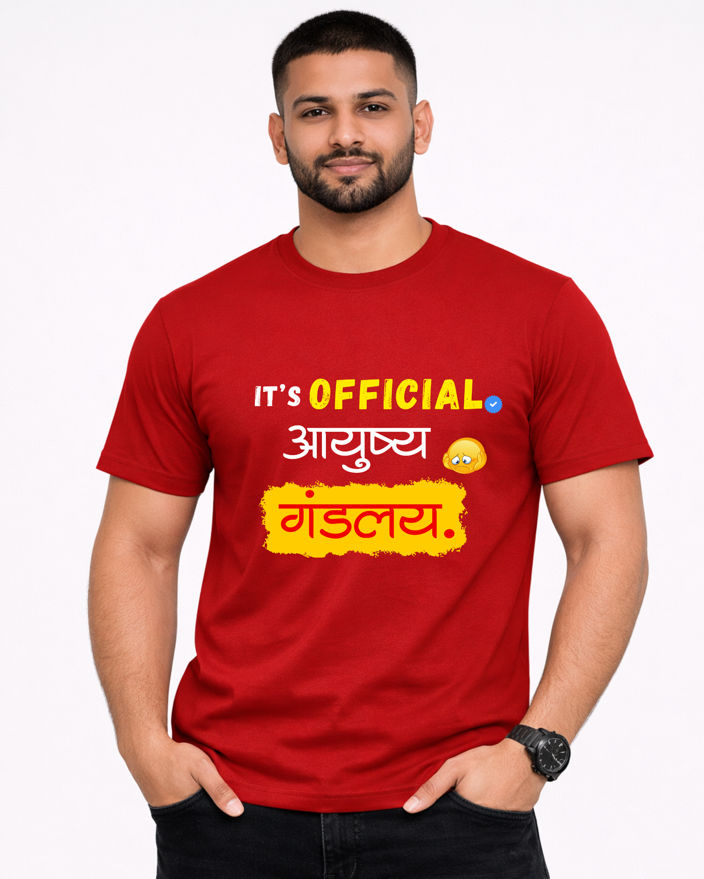 Aayushya Gandlay-Unisex Adults T-shirt