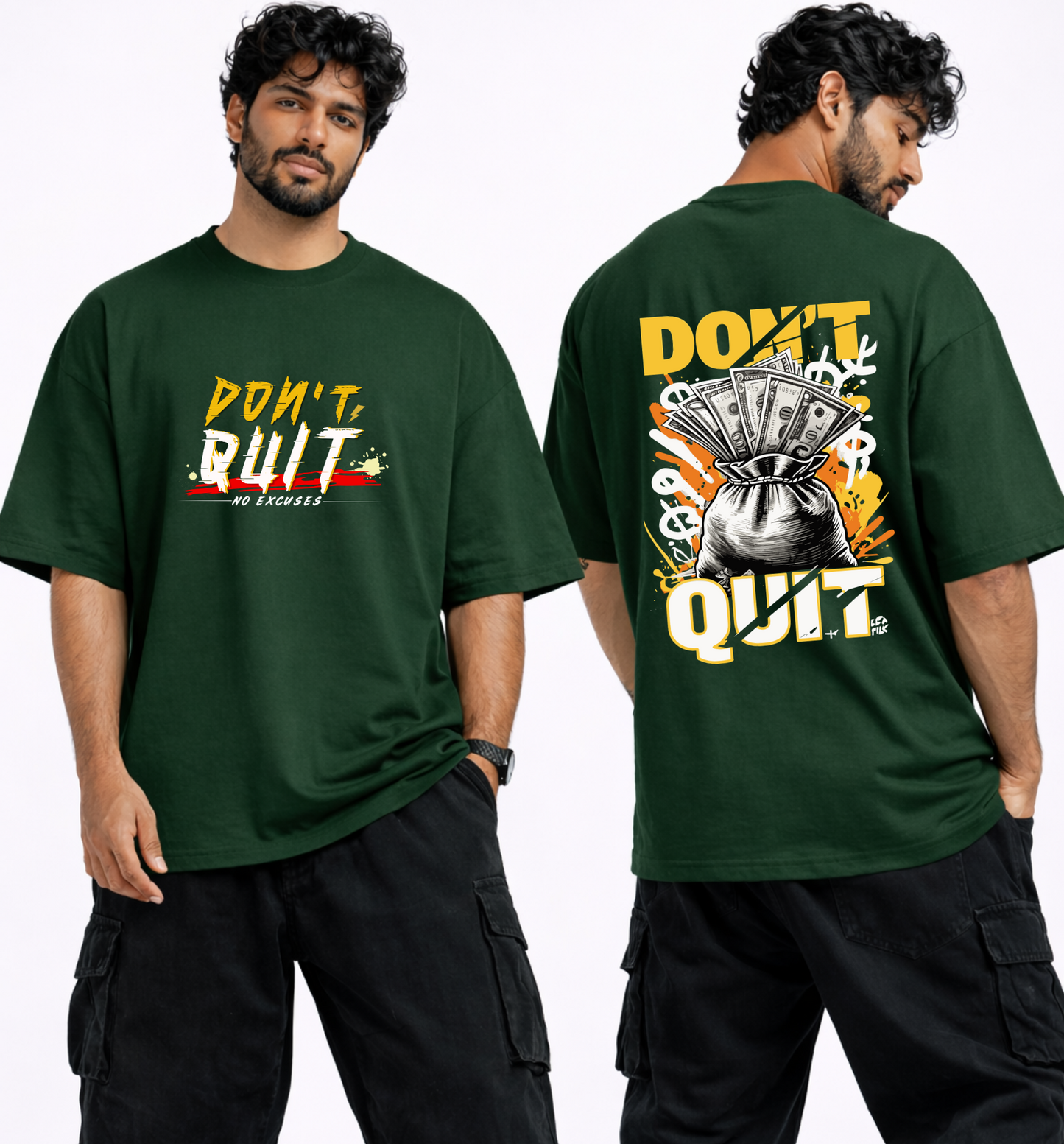 Don't Quit-Unisex Oversized Adults T-Shirt