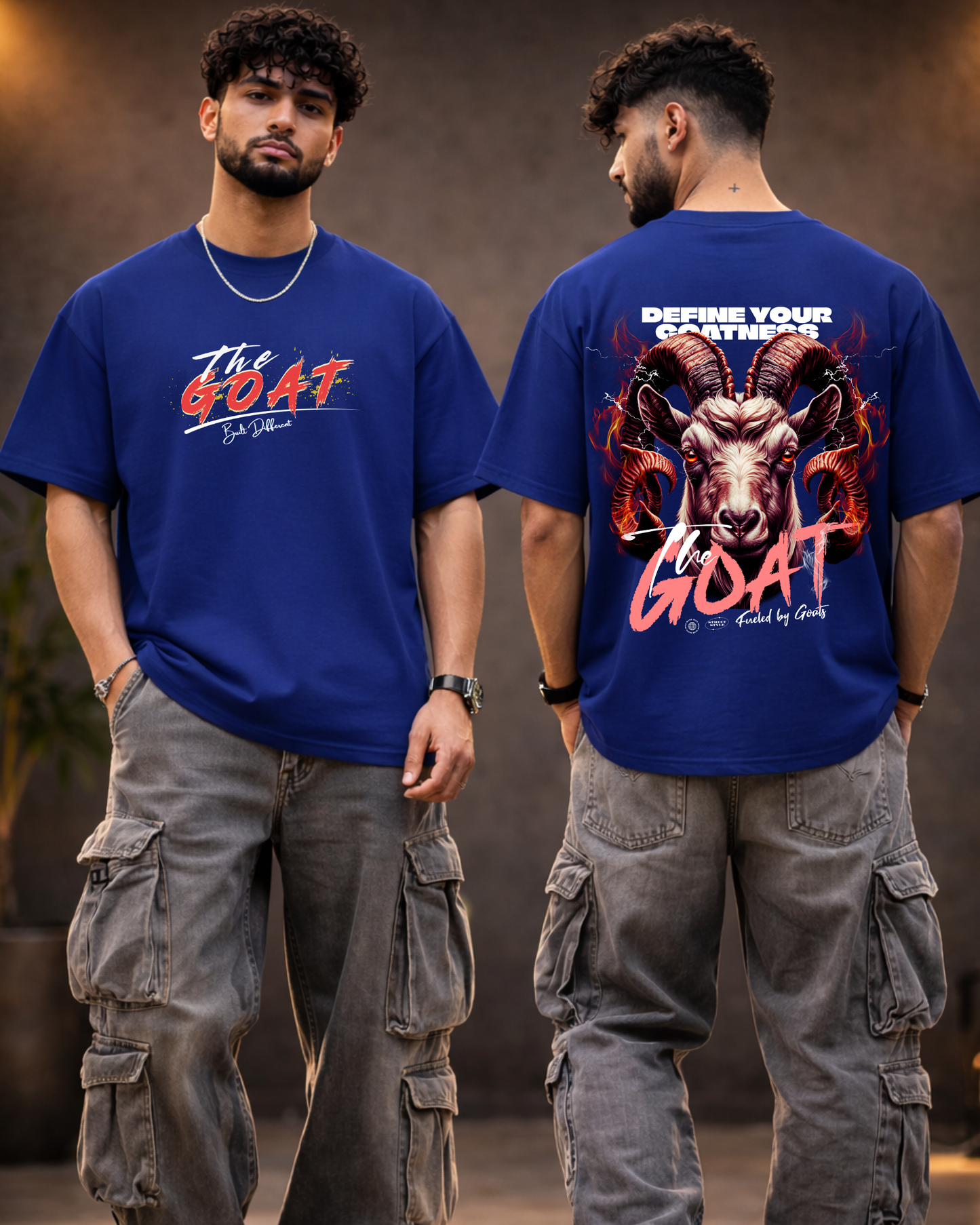 The GOAT - Unisex Oversized Adults T-Shirt