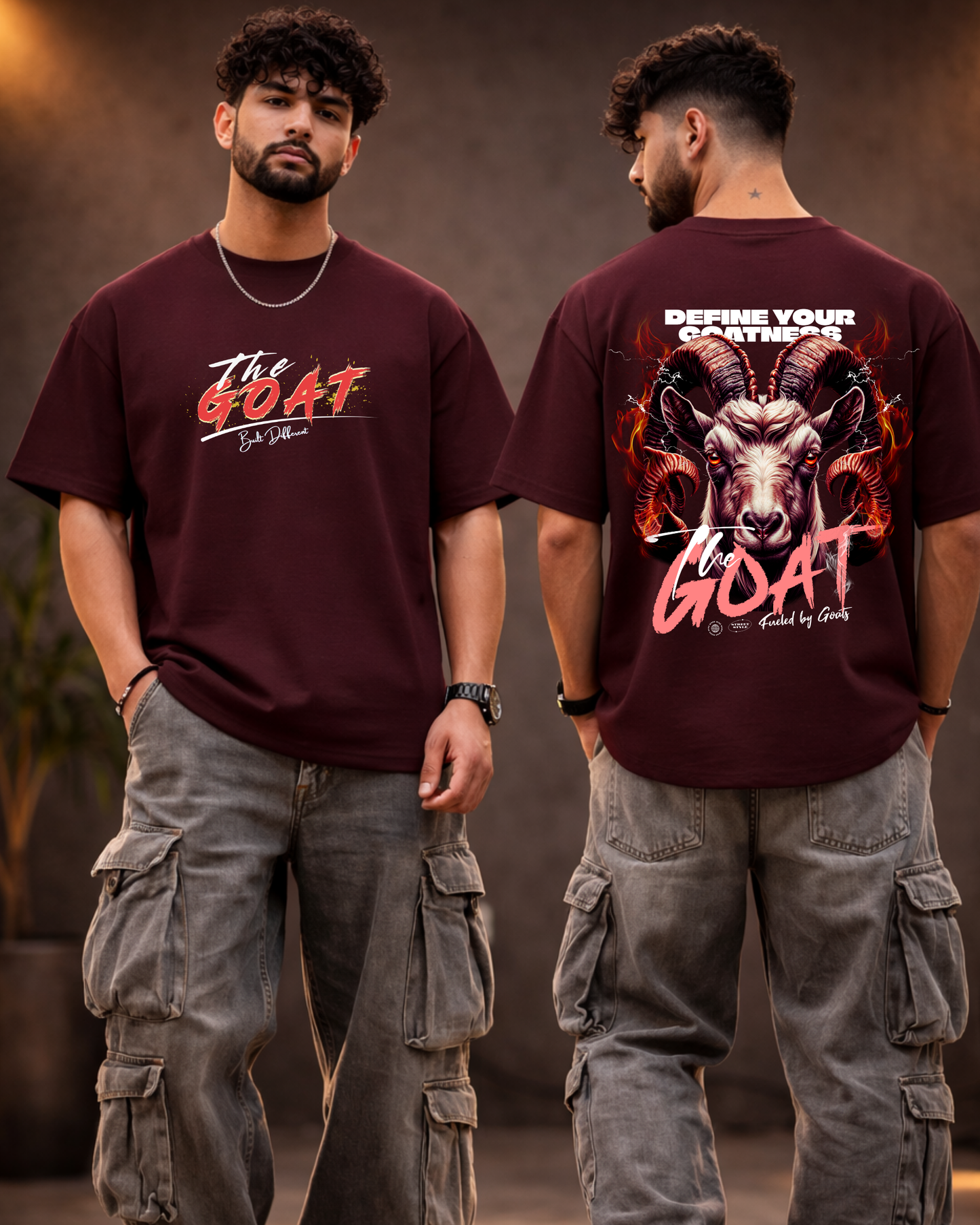 The GOAT - Unisex Oversized Adults T-Shirt