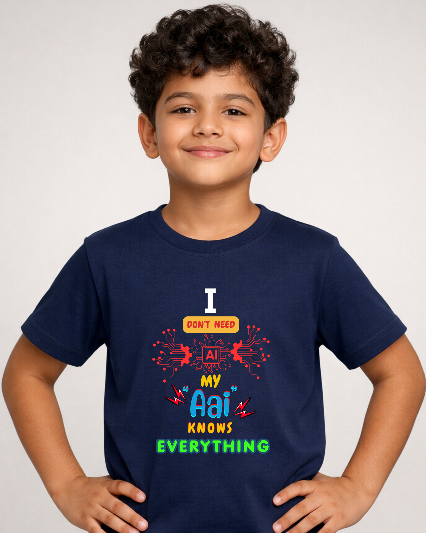 I Don't Need AI-Unisex Kids  T-Shirt