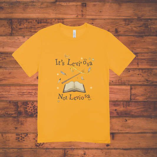 "It’s Levio’SA, Not LevioSA" – Magical Spell Quote Women's Classic T-Shirt | Potterhead Must-Have