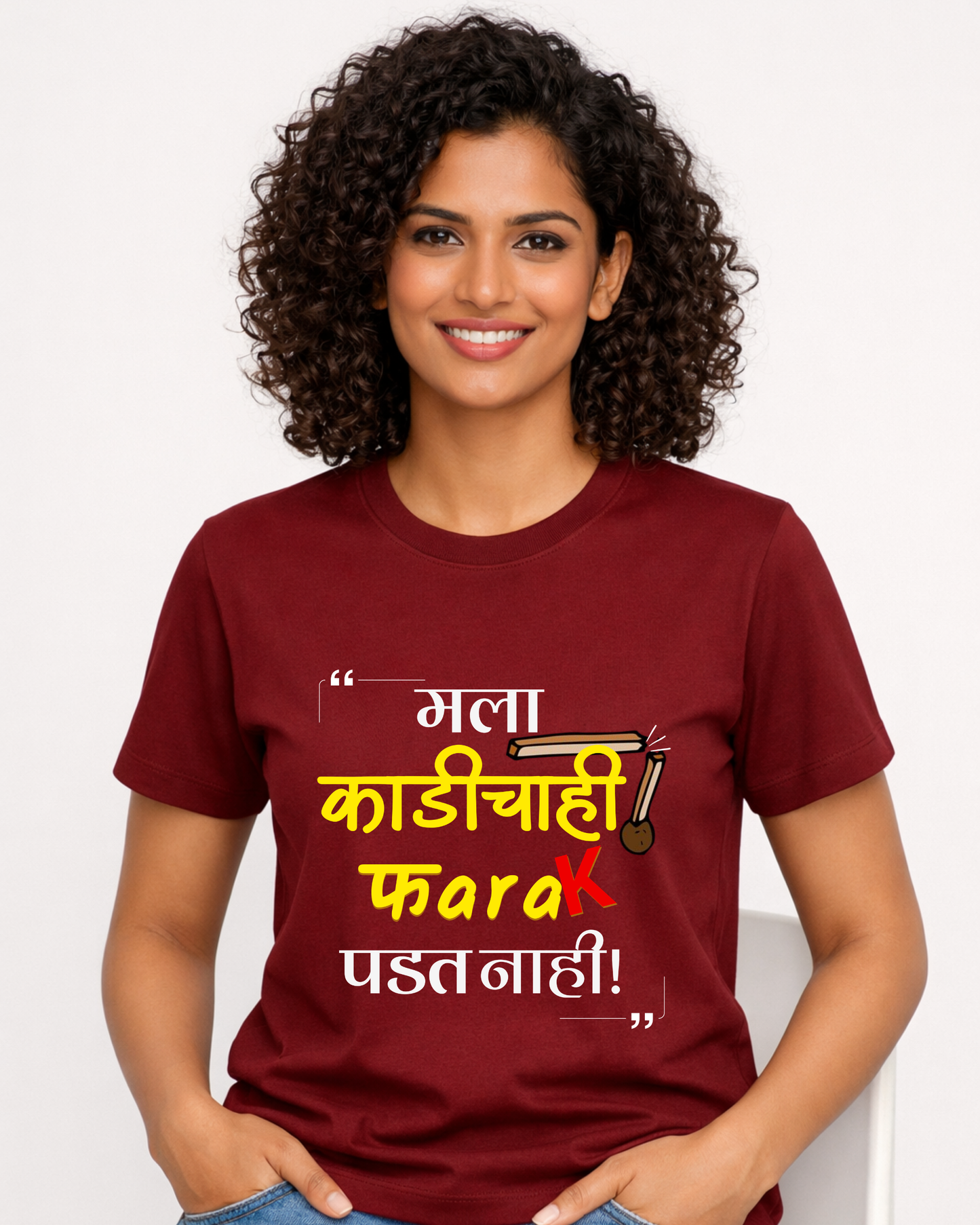 Mala Farak Padat Nahi-Unisex Adults T-Shirt