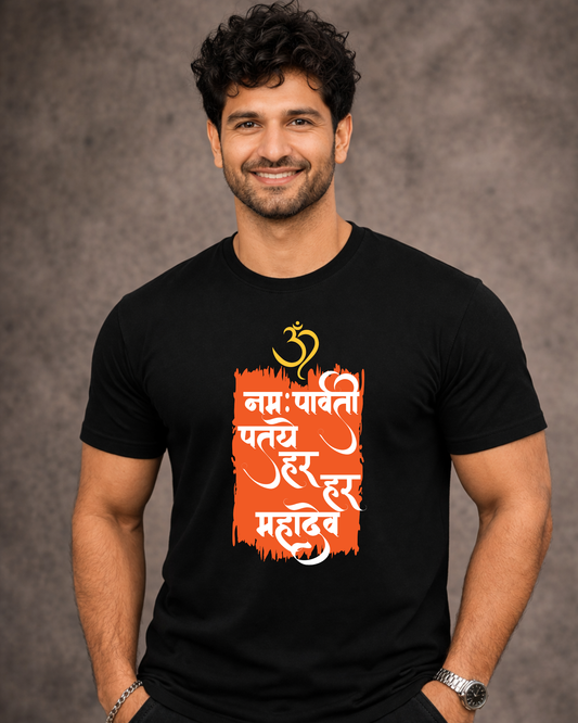 Om Namo Parvati Pateya Nama -Adult Unisex T-Shirt
