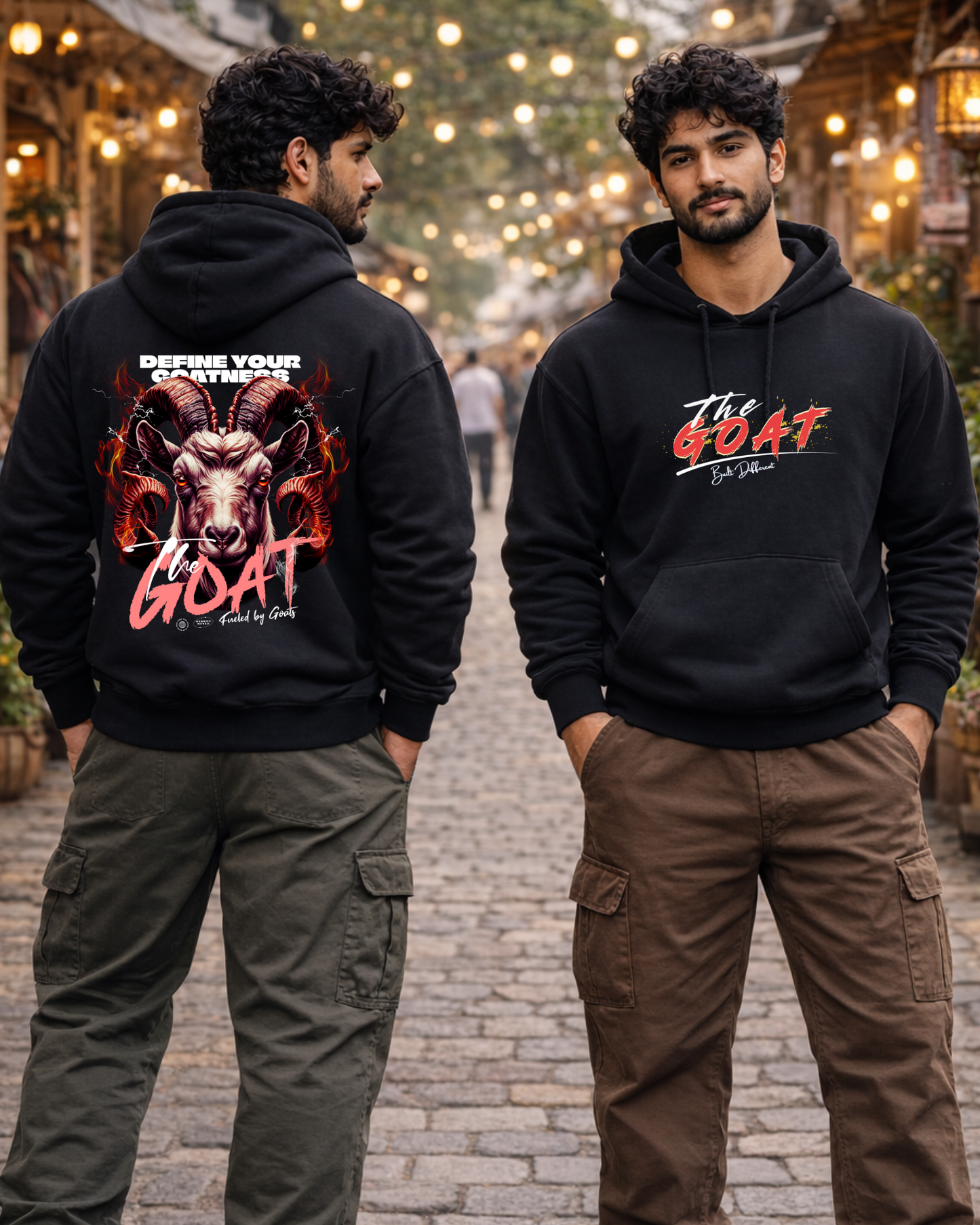 The GOAT-Unisex Adults Hoodie
